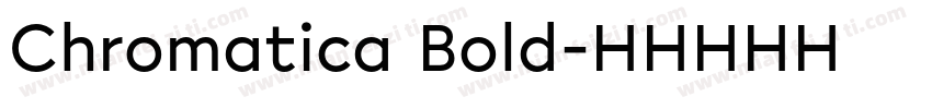 Chromatica Bold字体转换